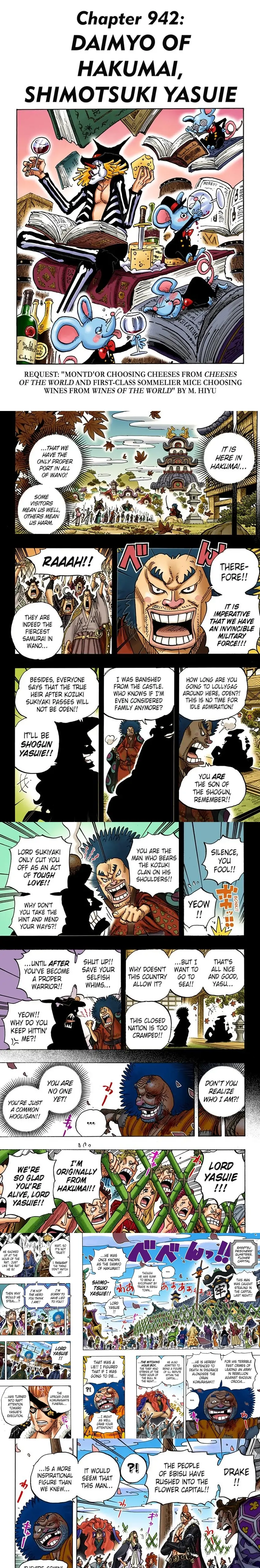 One Piece Digital Colored Chapter 942 image 1